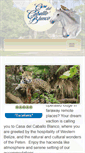 Mobile Screenshot of casacaballoblanco.com